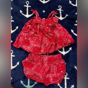 Carters/baby bgosh Bandana Print Bubble Set